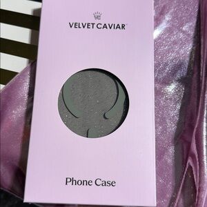 Velvet Caviar Glitter Phone Case - Silver Sparkle